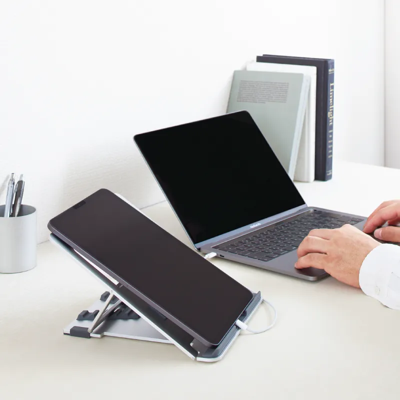 Giá đỡ laptop NPS10SV - Giải pháp tối ưu cho tư thế làm việc chuẩn khoa học, nhỏ gọn và tiện lợi