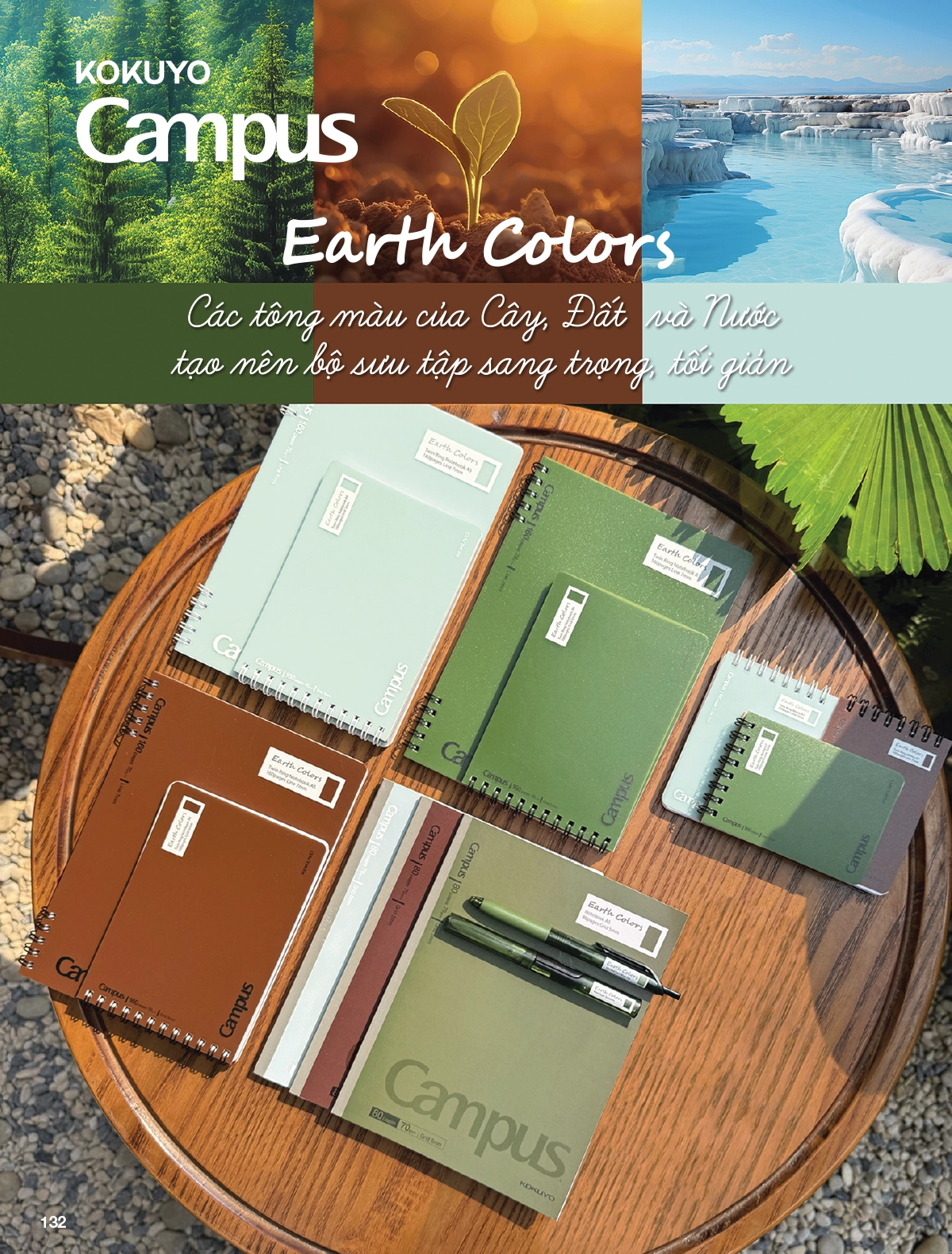 So lo xo Kokuyo Campus Earth Colors dung cho van phong