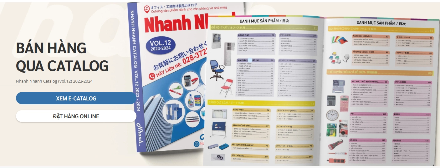 Danh Mục Sản Phẩm Toàn Diện Cho Doanh Nghiệp & Nhà Máy