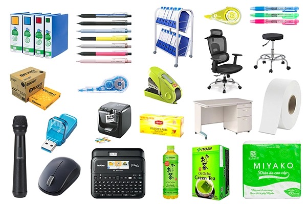 Văn phòng phẩm chính hãng giá sỉ phục vụ nhà máy tại Khu Công Nghiệp Nhơn Trạch