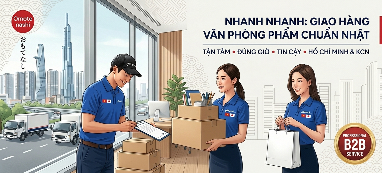 NHANH NHANH - GIAO HÀNG CHUYÊN NGHIỆP THEO PHONG CÁCH NHẬT BẢN