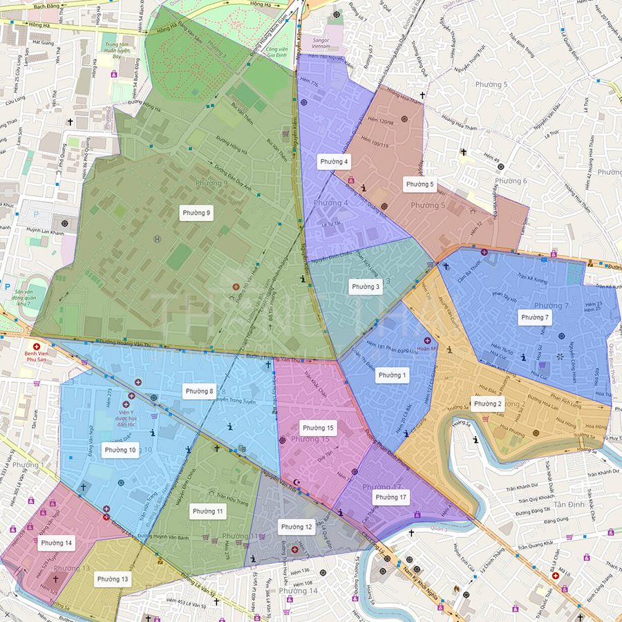 khu vực giao hàng văn phòng phẩm tại Phú Nhuận