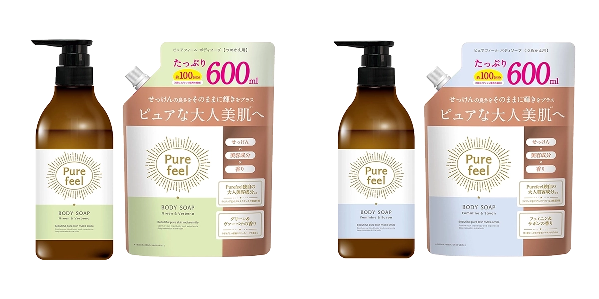 Sữa tắm dưỡng da Purefeel