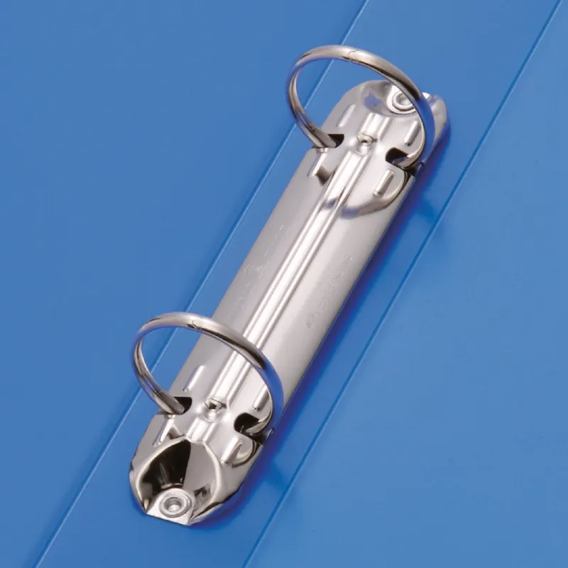 Round metal ring mechanism inside King Jim Simplease document binder