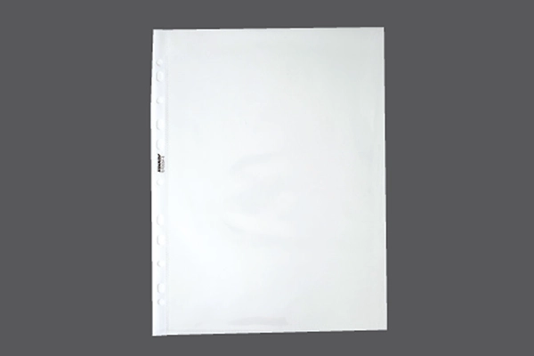 Bìa nylon lỗ siêu dày Kinary A4 định lượng 100 mic gáy 11 lỗ lưu trữ tài liệu văn phòng