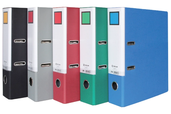 File còng bật King Jim khổ A4 và F4 nhiều màu sắc cho văn phòng