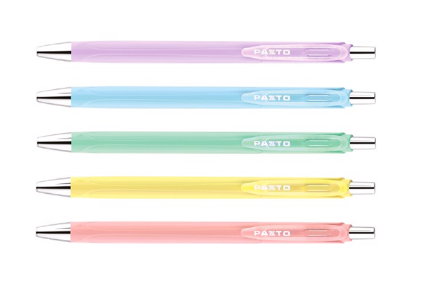 Thien Long Pazto GEL-B015 retractable gel pen 0.5mm tip pastel colors