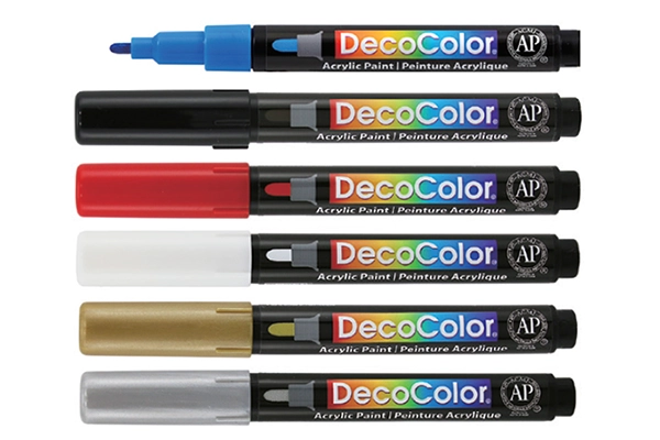 Bút sơn DecoColor Acrylic Paint Marker Marvy Uchida No.215 nét 1.0mm đủ màu