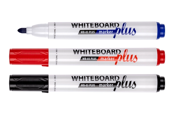 Thien Long WB-03 PLUS bullet nib 2.5mm whiteboard marker in multiple ink colors