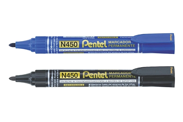 Bút lông dầu Pentel N450 đầu tròn nét 1.5mm châm mực Pentel NR401
