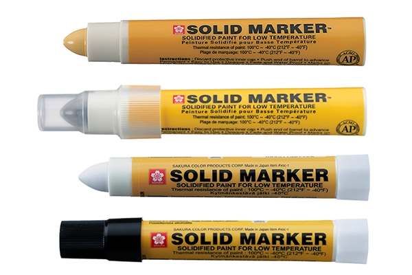 Sakura low-temperature industrial solid marker large 13mm and small 8mm