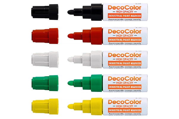 Bút sơn công nghiệp Marvy Uchida DecoColor No.935 nét 6.0mm đầu tròn lớn dùng đánh dấu trong nhà máy
