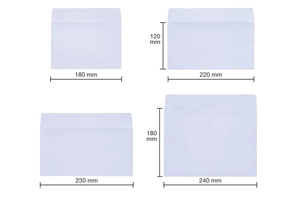 Bao thư trắng nắp ngang không cửa sổ mẫu image_bb1d11.png đầy đủ kích thước cho văn phòng