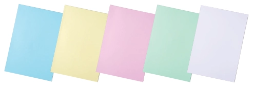 Giấy bìa Grand Fancy Colors Card Board định lượng 160gsm khổ A4 và A3 nhiều màu.