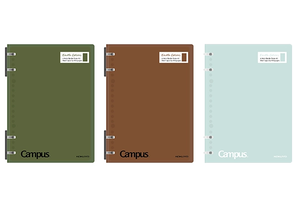 Sổ còng 4 lỗ A5 Earth Colors (Sức chứa tối đa: 80 tờ)