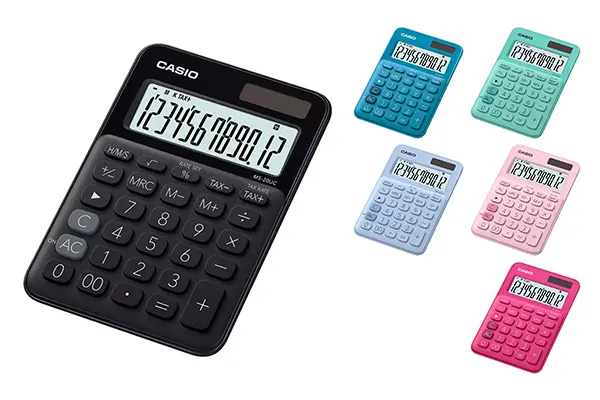 May-tinh-de-ban-nho-Casio-MS-20UC-nhieu-mau-sac