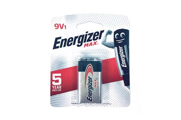 Viên pin vuông 9V Energizer Max công nghệ chống rò rỉ xuất xứ Malaysia