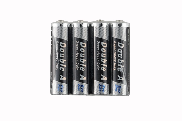 Vỉ 4 viên pin AAA Double A Evo Zinc Super Heavy Duty chính hãng
