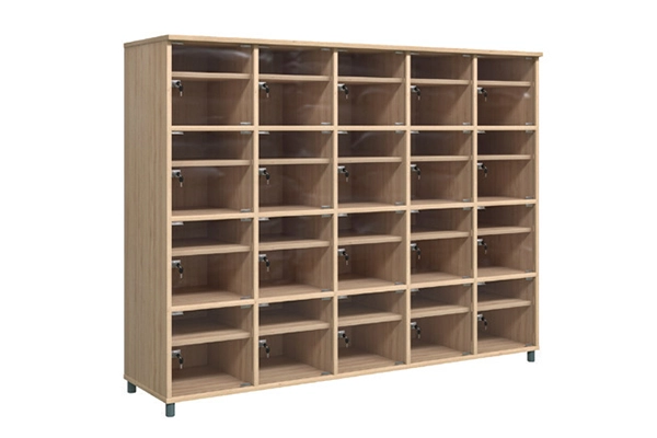 tủ đê giày cửa kính 20 khoang