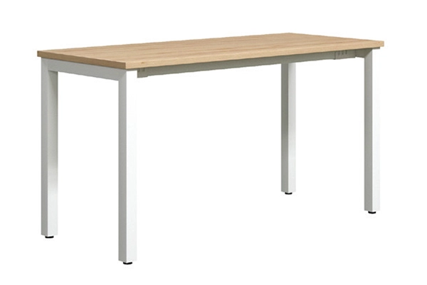 Bàn làm việc đơn chân sắt hộp 50x50 sơn tĩnh điện hiện đại mã 1905B của Nội thất 190